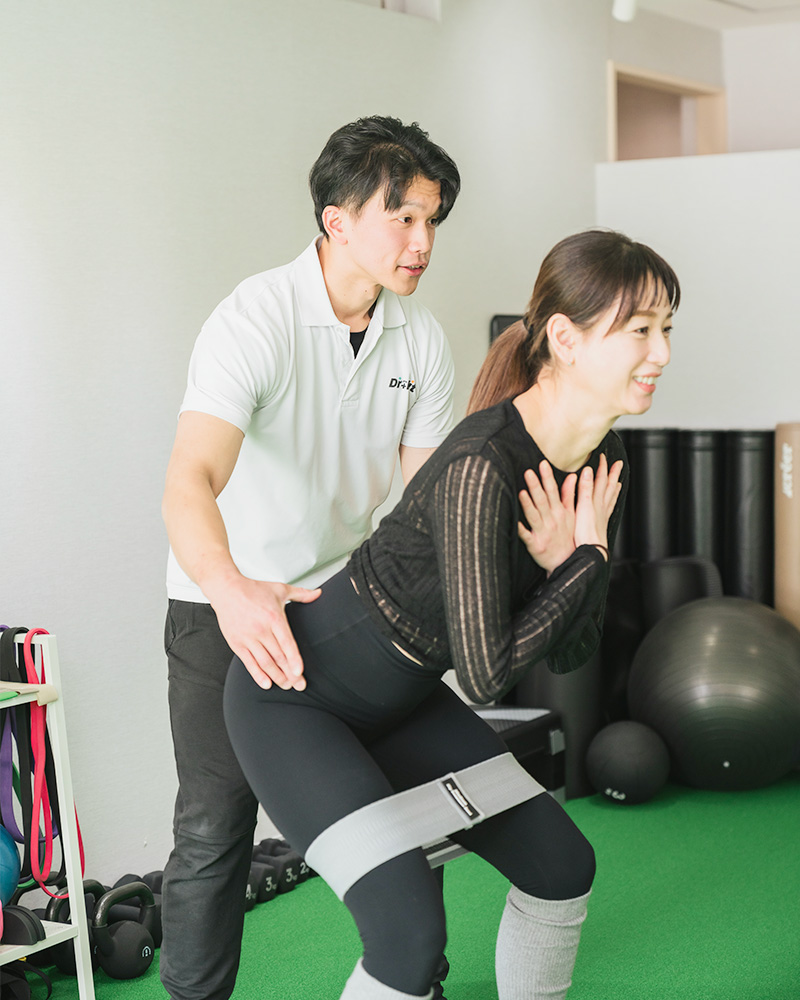 健康問題をトレーニングと栄養指導で解決する