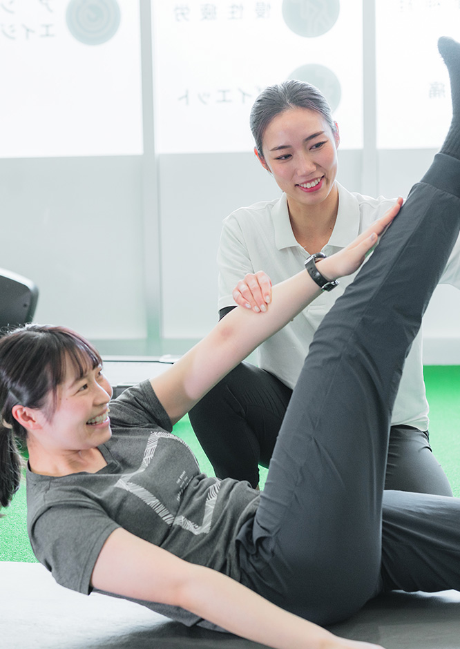 「変わる、感動体験」健康問題をトレーニングと栄養指導で解決する。